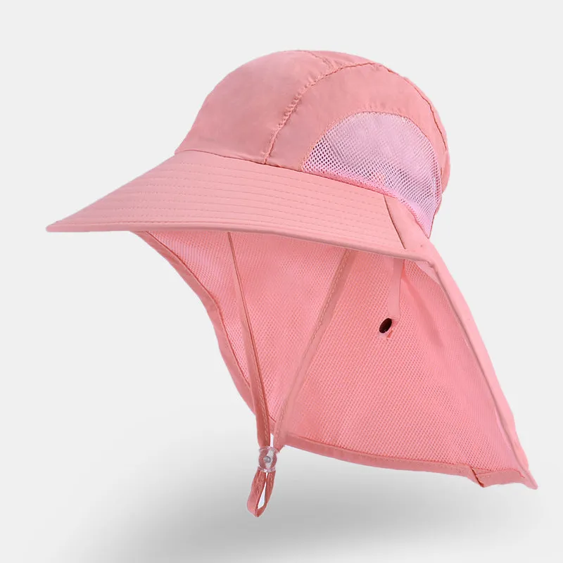 Summer Children's Solid Colour Fisherman Hat -