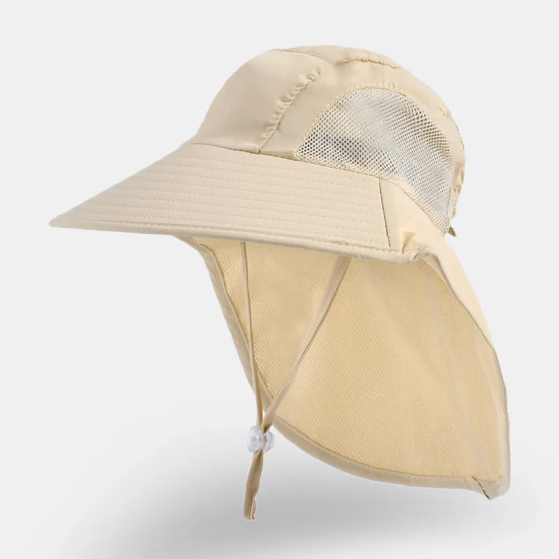 Summer Children's Solid Colour Fisherman Hat -