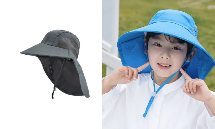 Summer Children's Solid Colour Fisherman Hat -