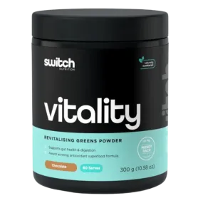 Switch Nutrition - Vitality Switch Super Greens Powder - Chocolate