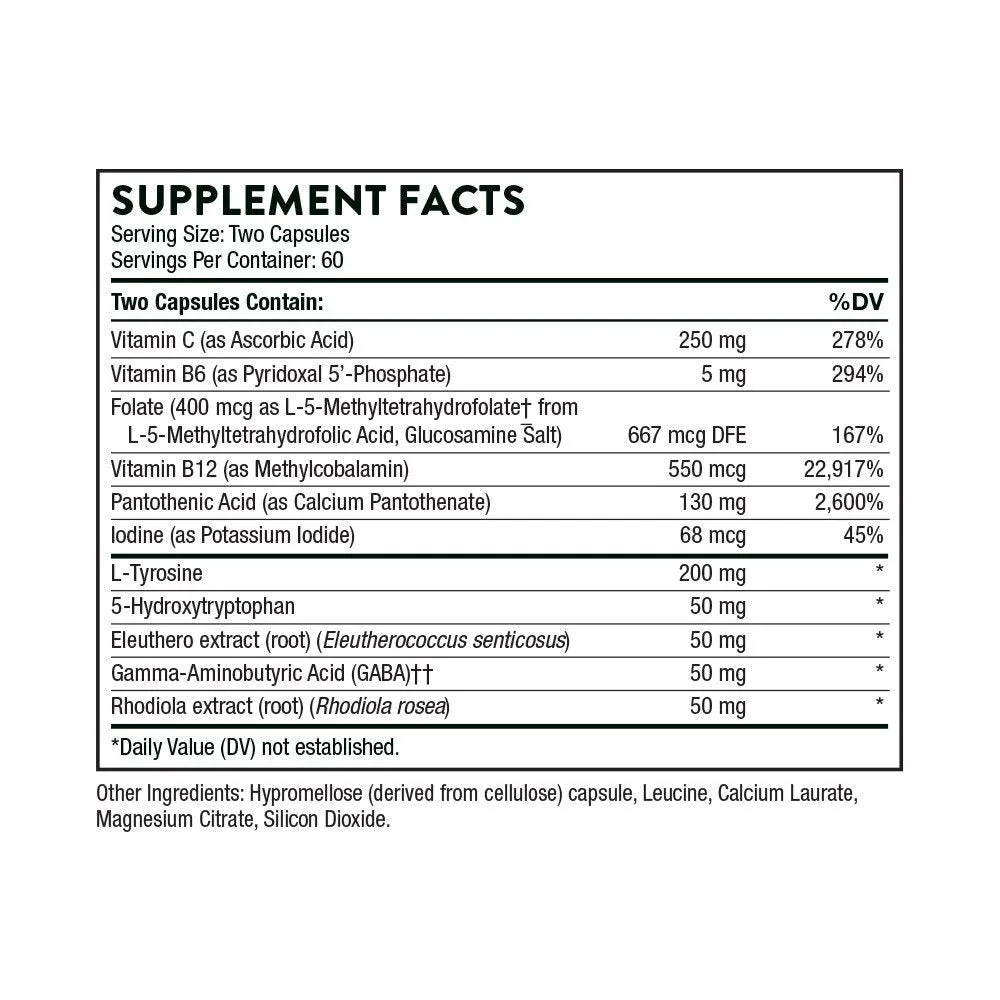 Thorne Emotion Balance Support 120 Vegcap