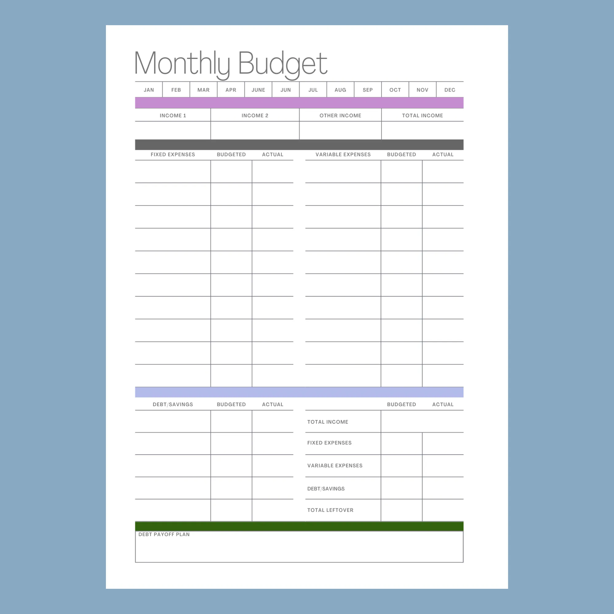 Weekly Planner 2025:  Lorax