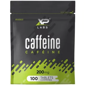 XP Labs Caffeine 100mg, Caffeine Tablets, 1,3,7-Trimethylxanthine, Caffeine Anhydrous, Helps to Boost Energy and Enhance Focus, 100-1200 Tablets