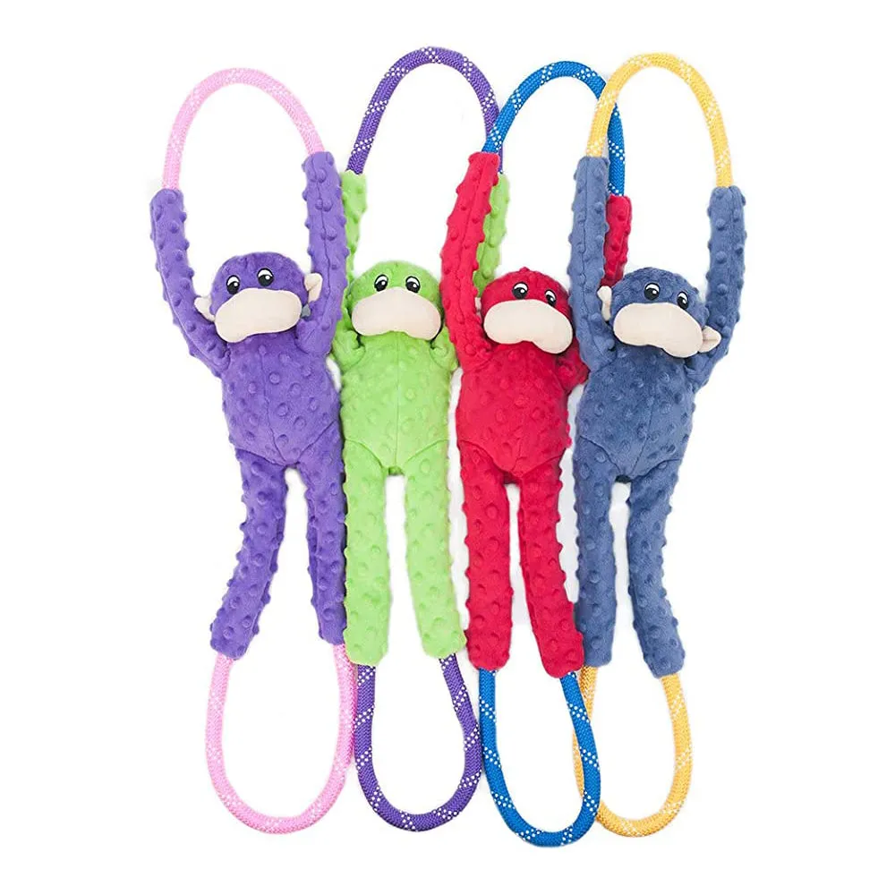 Zippypaws Monkey RopeTugz - Green